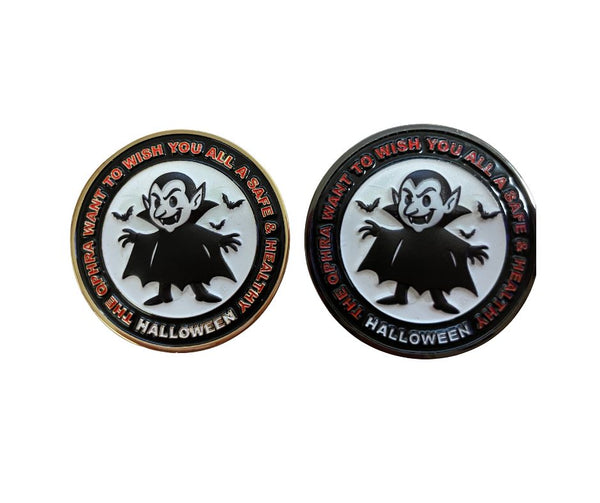 QPHRA Halloween Challenge Coin 2025