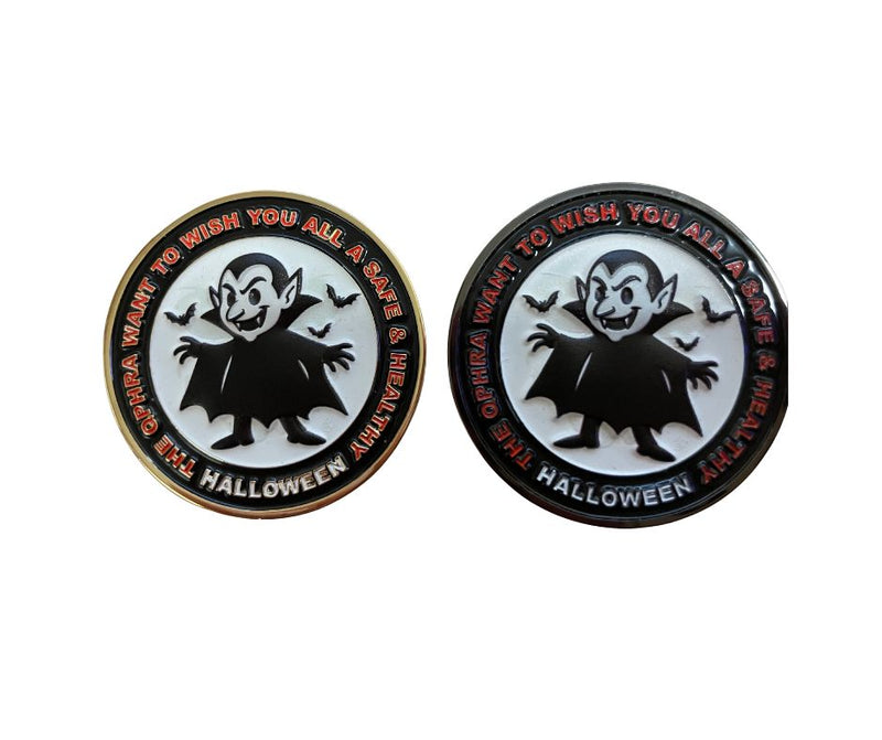 QPHRA Halloween Challenge Coin 2025