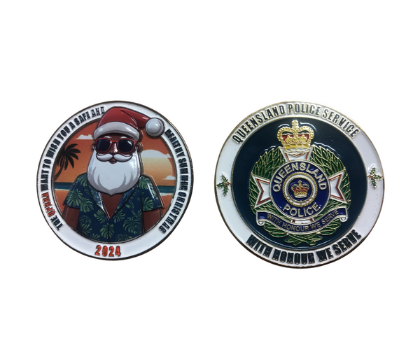 QPHRA 2024 Christmas Challenge Coin