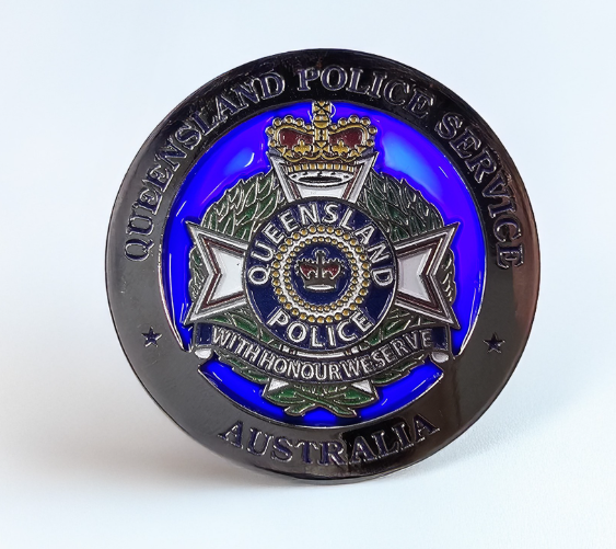 Queensland Police Service Challenge Coin RESTOCKED