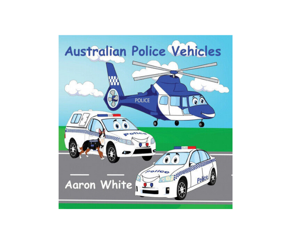 Australian Police Vehicles Children's Book
