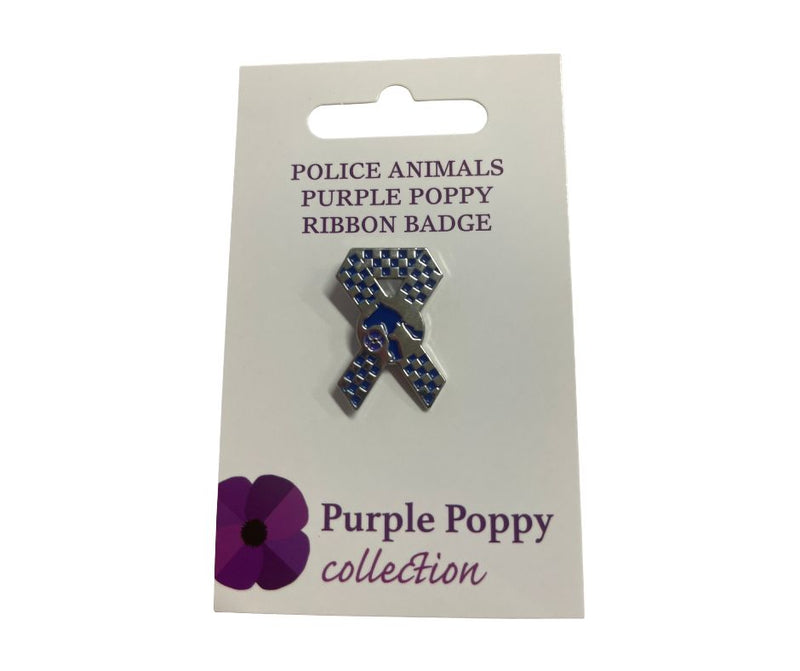 Police Animal Purple Poppy pin – Queensland Police Health & Recreation ...