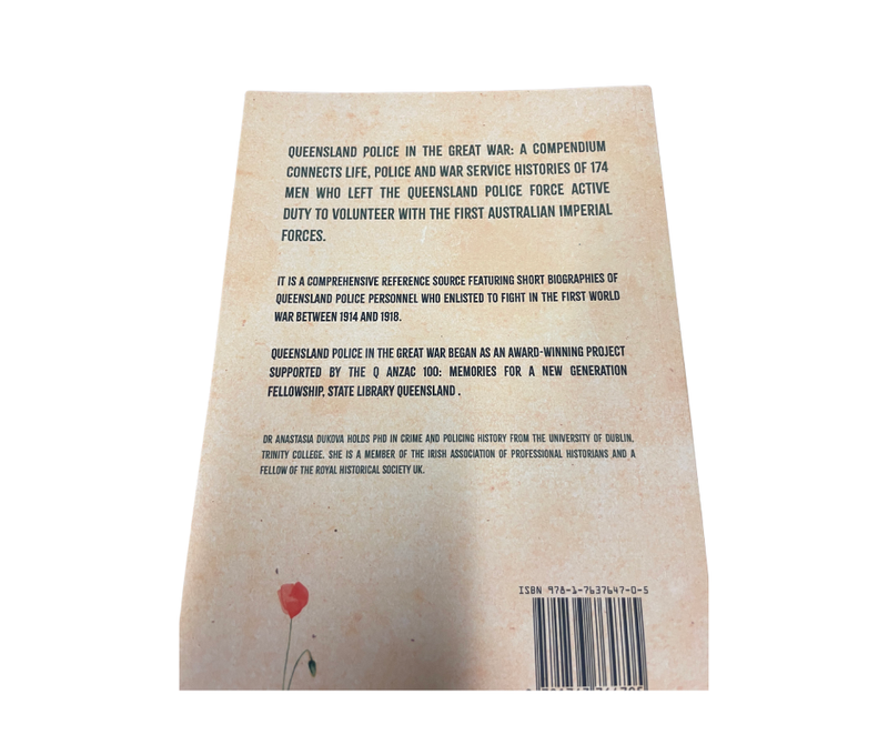 Queensland Police In The Great War with Challenge Coin