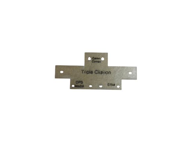 Triple Citation Mounting Plate