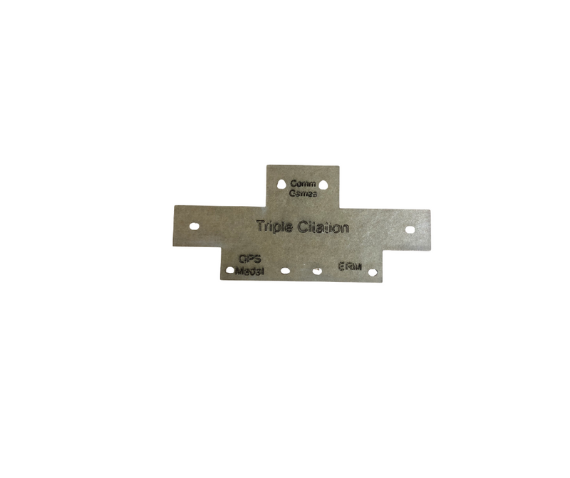 Triple Citation Mounting Plate
