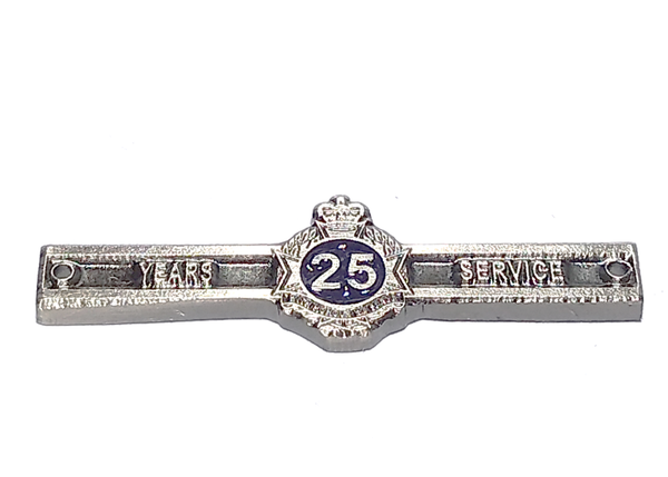 QPS - 25 years service medal clasps