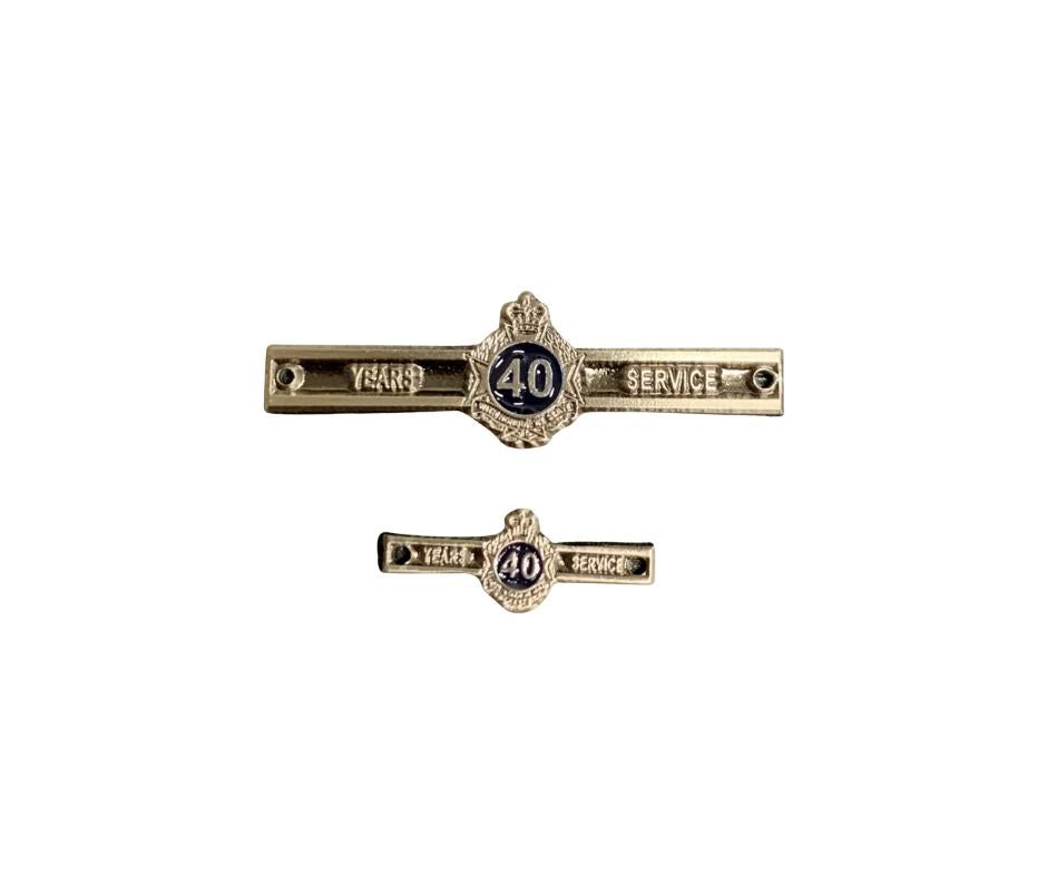 QPS - 40 years service medal clasps – Queensland Police Health ...